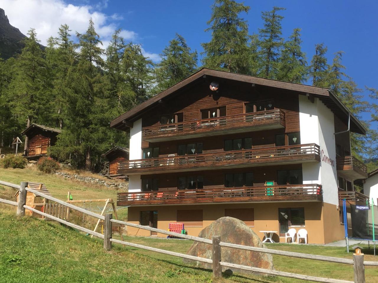 Apartments Carmena Saas-Grund Exterior foto